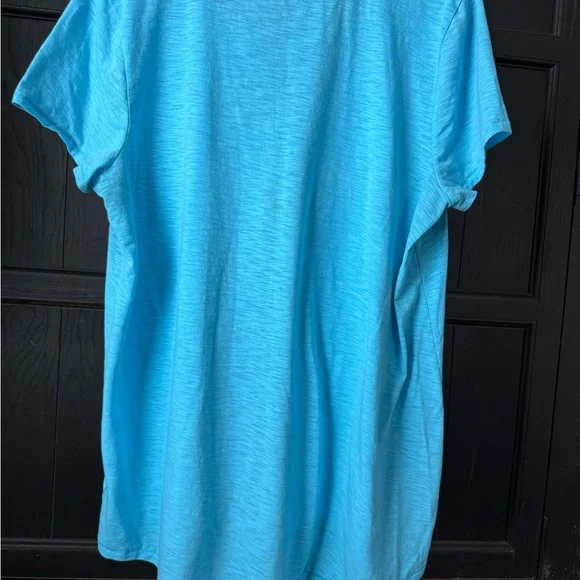 Lilly Pulitzer Vibrant Blue Short Sleeve Tee - Picture 2 of 4